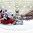 PLYMOUTH, MICHIGAN - APRIL 3: Canada's Sarah Potomak #44 scores a third period goal against Russia's Nadezhda Alexandrova #31 during preliminary round action at the 2017 IIHF Ice Hockey Women's World Championship. (Photo by Matt Zambonin/HHOF-IIHF Images)

